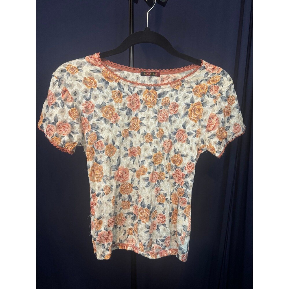 Vintage floral top